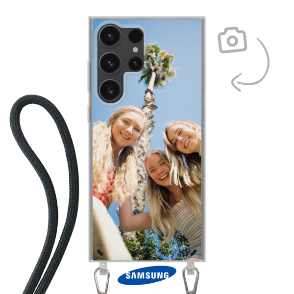 Telefonhülle mit Kabel für Samsung Galaxy S23 Ultra