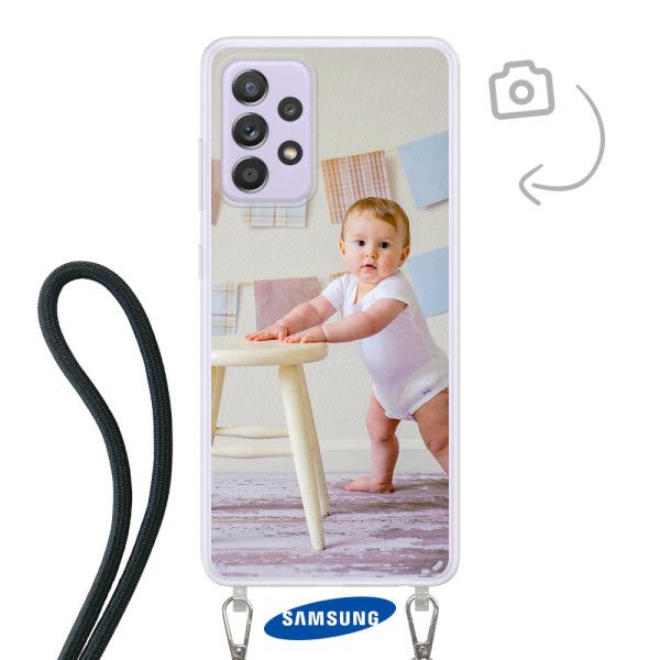 Telefonhülle mit Kabel für Samsung Galaxy A52/A52 5G/A52s 5G