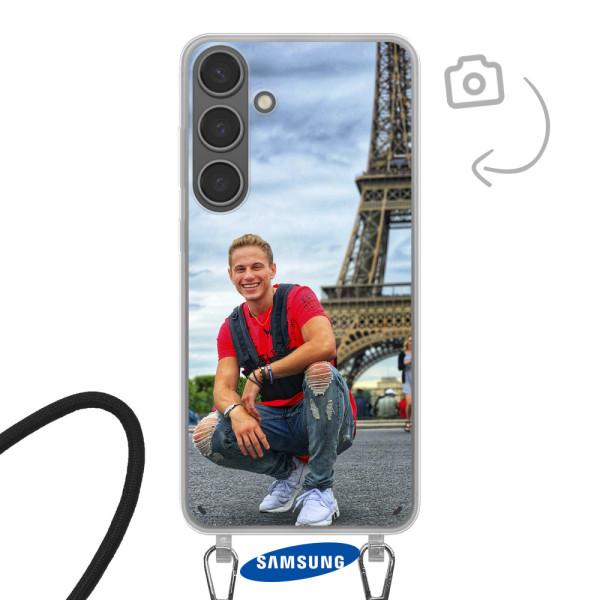 Telefonhülle mit Kabel für Samsung Galaxy S24 Plus